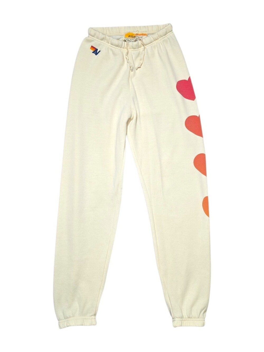 AVIATOR NATION SET Heart Fade 4 Zip Hoodie Size Medium & Joggers Size Small - Picture 5 of 7